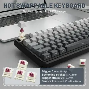 Клавиатура Attack Shark X98 Pro RGB Wireless Moonlit Night (X98PROMN_AS) UA