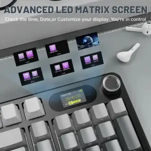 Клавиатура Attack Shark X98 Pro RGB Wireless Moonlit Night (X98PROMN_AS) UA