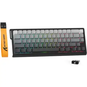 Клавіатура ігрова магнітна Attack Shark X68 Pro HE 66кл. RGB, Wireless, Moonlit Night (X68PROHEML_AS) UA