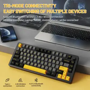 Клавиатура механическая Attack Shark X86 Starry Black (X86SB_AS) UA