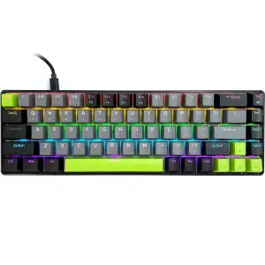 Клавіатура ігрова механічна Media-Tech MT1260 RED CORE MX60, Anti-Ghosting, 68кл, PC/Mac UA