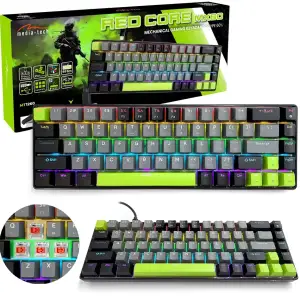 Клавіатура ігрова механічна Media-Tech MT1260 RED CORE MX60, Anti-Ghosting, 68кл, PC/Mac UA
