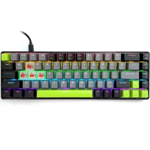 Клавіатура ігрова механічна Media-Tech MT1260 RED CORE MX60, Anti-Ghosting, 68кл, PC/Mac UA