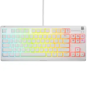 Клавіатура ігрова SteelSeries Apex 3 TKL UA White (64819) UA