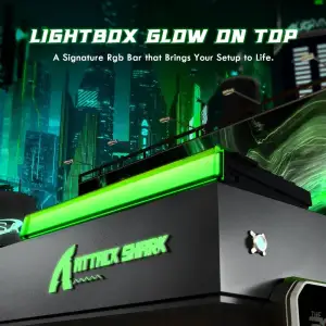 Клавіатура ігрова магнітна Attack Shark R85 HE 79кл. RGB, USB-C, Magnetic Switch, ENG version, Green (R85HEGRN_AS) UA
