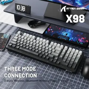 Клавіатура Attack Shark X98 RGB Wireless Moonlight Night (X98ML_AS) UA