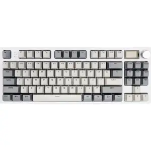 Клавіатура ігрова механічна Attack Shark K86 87кл.RGB,Wireless, Business Gray (K86BG_AS) UA