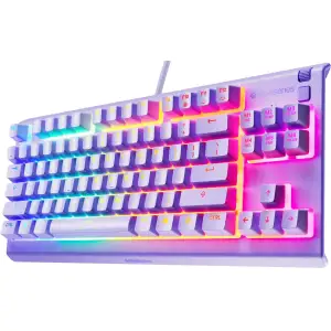 Клавіатура ігрова SteelSeries Apex 3 TKL UA Lavender (64940) UA