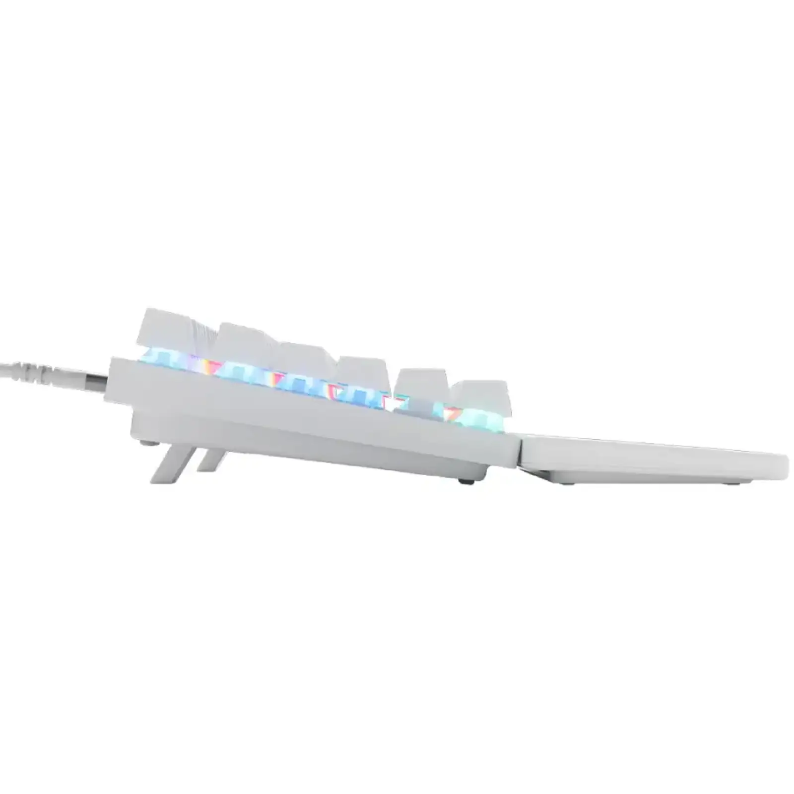 Клавіатура ігрова SteelSeries Apex Pro TKL Gen 3 UA HyperMagnetic, OmniPoint 3.0, OLED, White (64898) UA