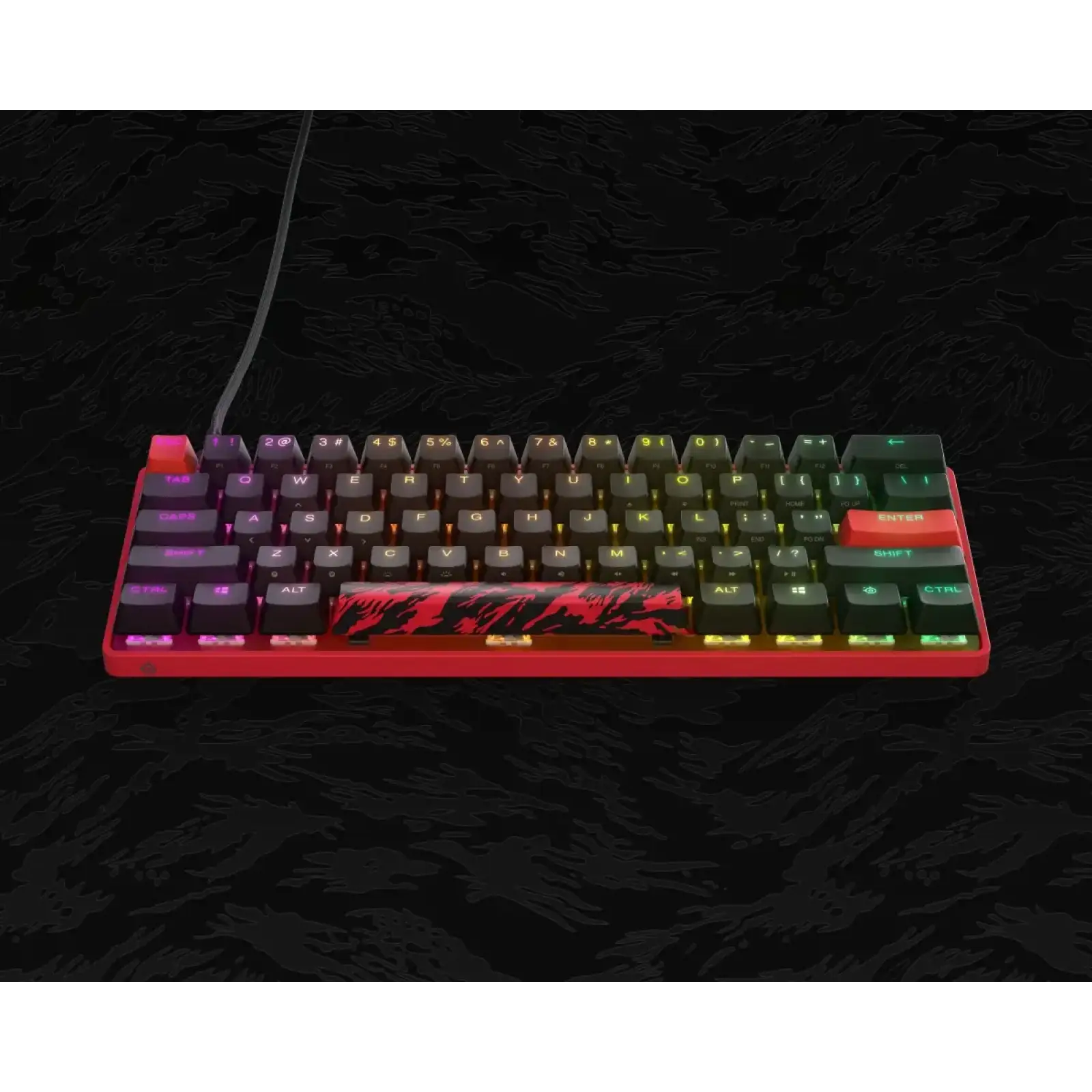 Клавіатура ігрова оптична SteelSeries Apex 9 TKL UA OptiPoint Mini Faze Clan (64853) UA