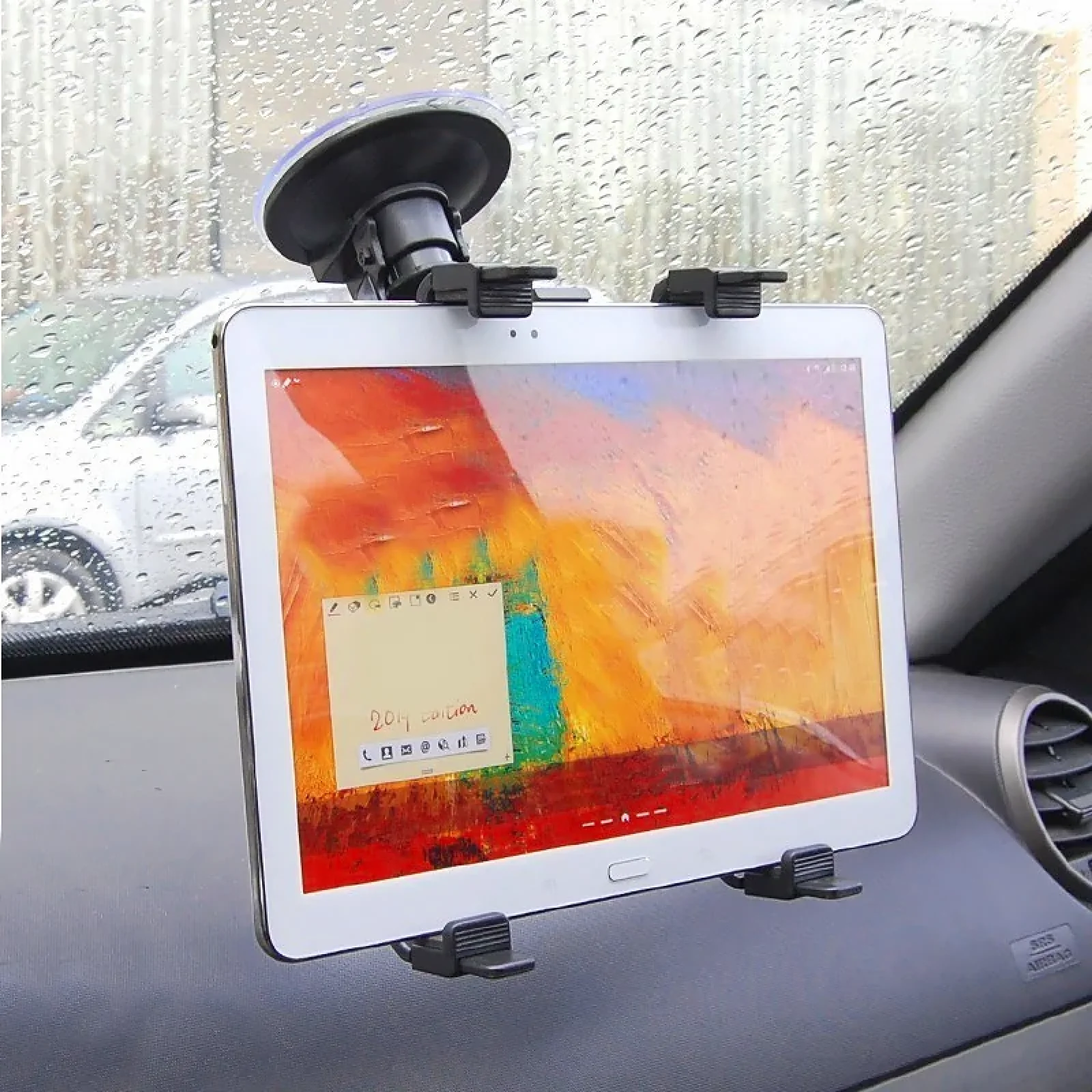 Автотримач для планшета BeCover Air Car Tablet Black (706712)
