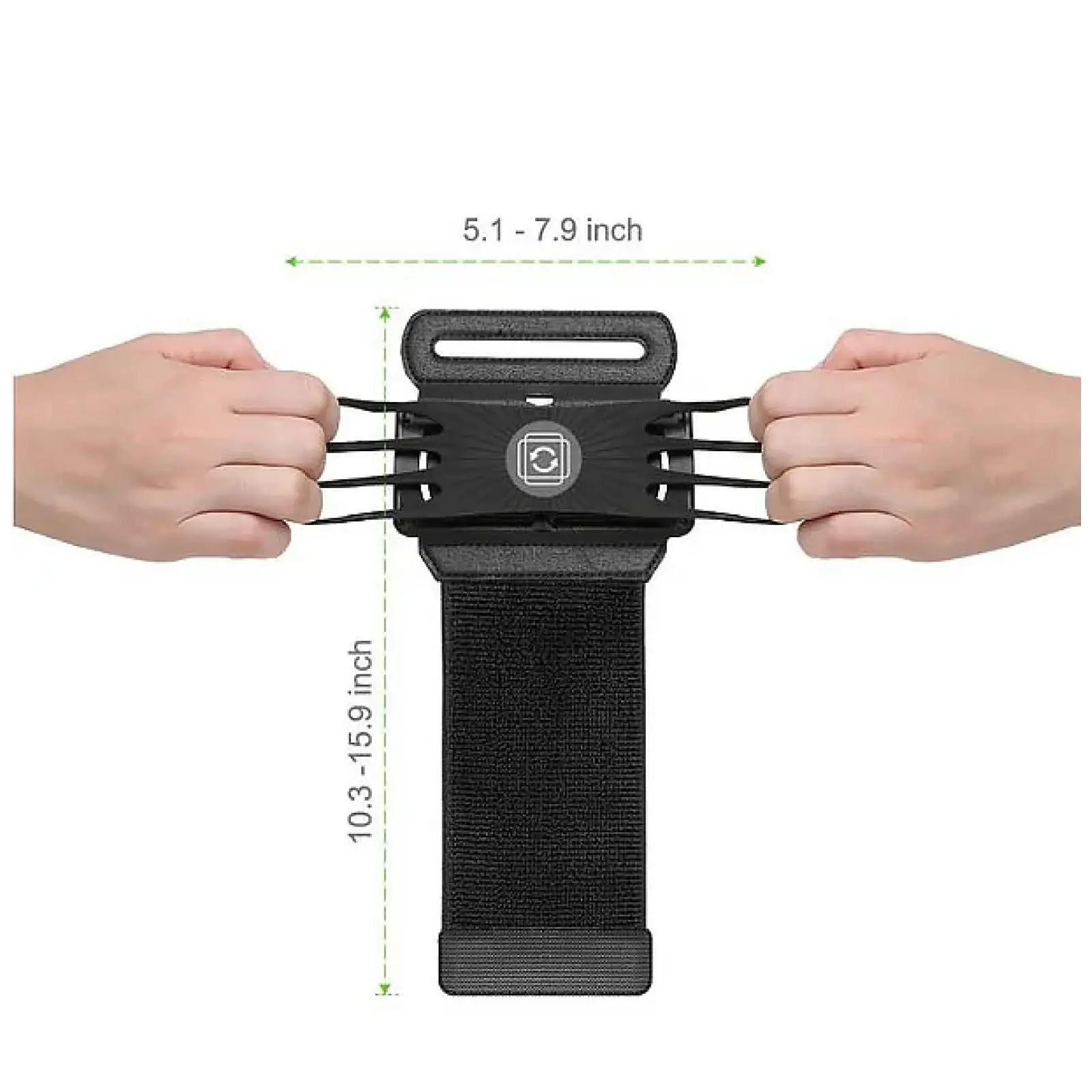 Спортивний тримач на руку для смартфона BeCover BC-RZSS034 Black (709634)