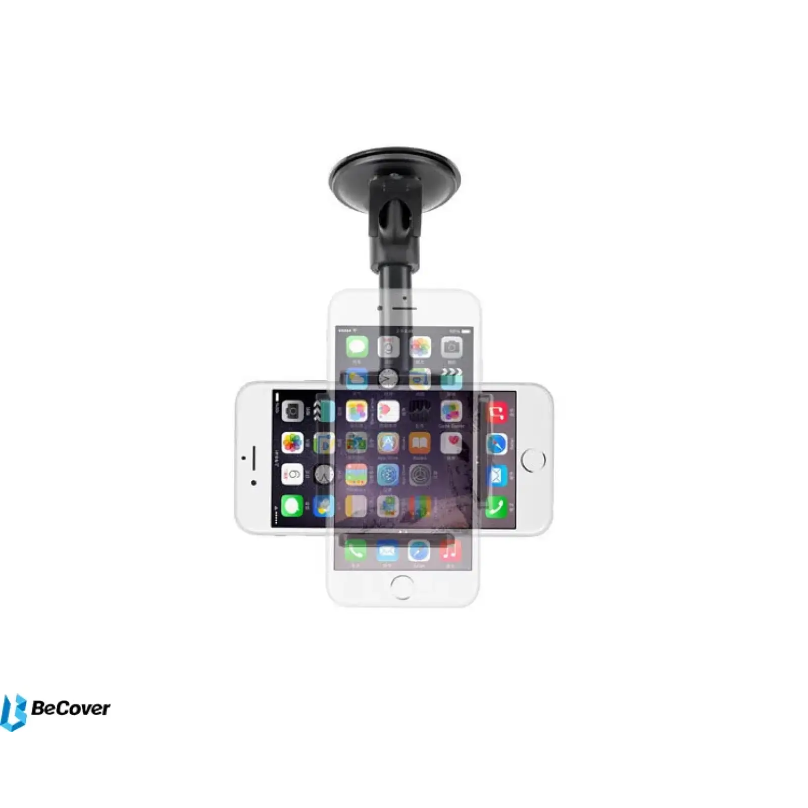 Автотримач для планшета BeCover Car Holder Black (706714)