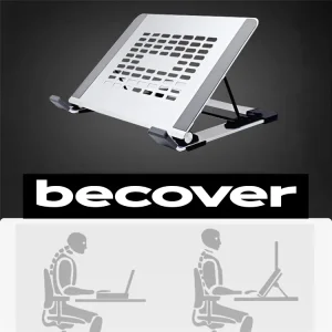 Тримач для планшета/ноутбука BeCover BC-P2 Silver (710072)