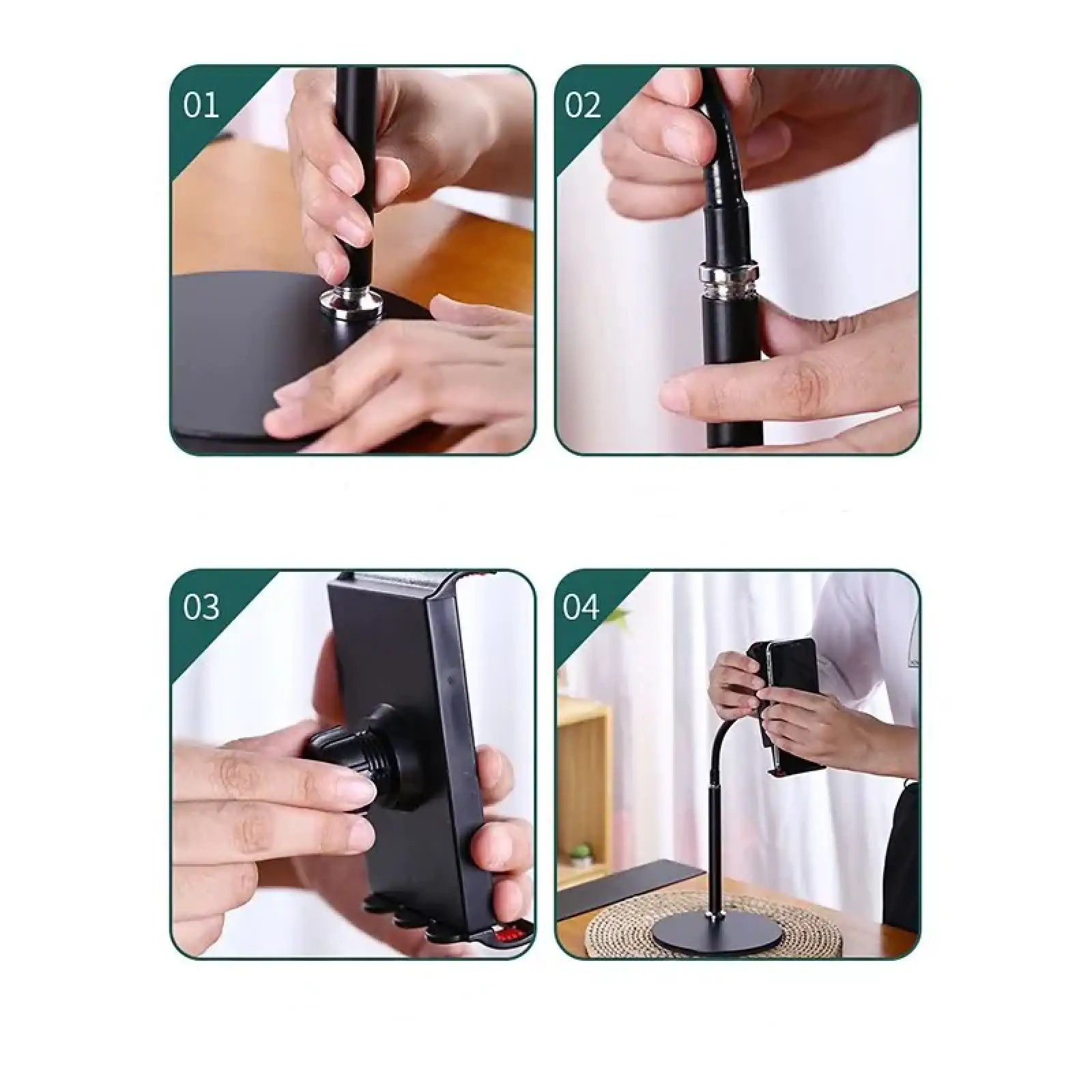 Тримач для планшета/сматфона BeCover BC-TM31 Black (710078)