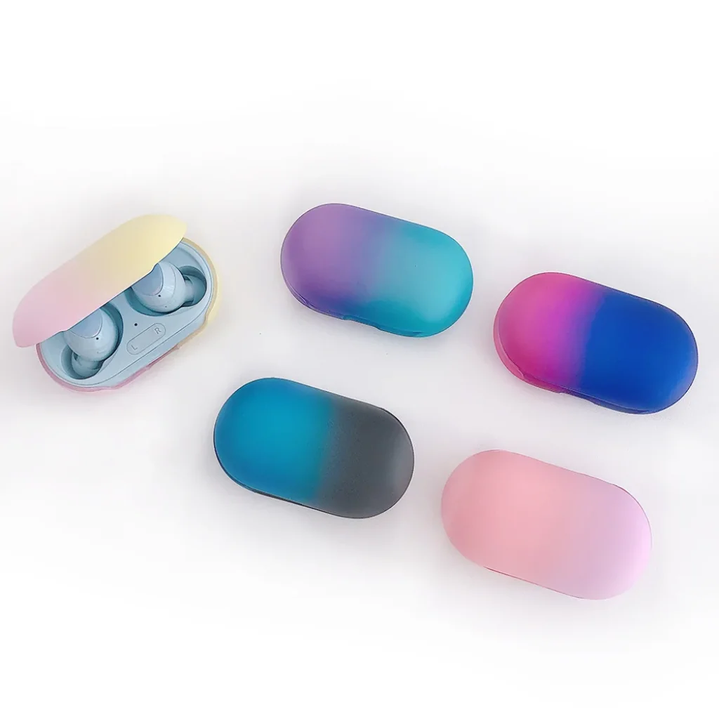 Чехол Gradient BeCover для Samsung Galaxy Buds Live/Buds Pro Pink-Blue (705681)