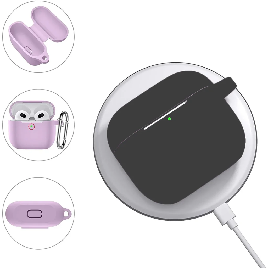 Чехол Silicon BeCover для Apple AirPods (3nd Gen) Black (707177)