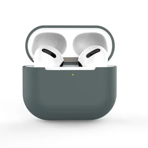 Цвет: Зеленый - Чехол Silicon BeCover для Apple AirPods (3nd Gen) Deep Green (707179)