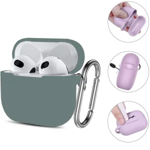 Чехол Silicon BeCover для Apple AirPods (3nd Gen) Deep Green (707179)
