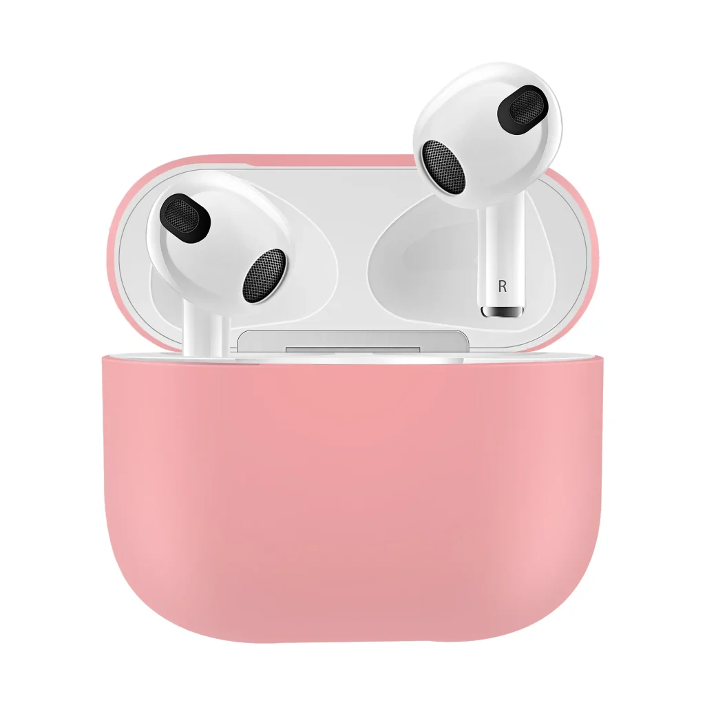 Чехол Silicon BeCover для Apple AirPods (3nd Gen) Grapefruit-Pink (707231)