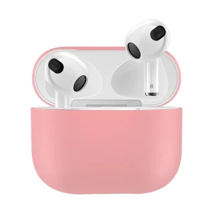 Цвет: Розовый - Чехол Silicon BeCover для Apple AirPods (3nd Gen) Grapefruit-Pink (707231)