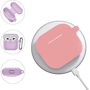 Чехол Silicon BeCover для Apple AirPods (3nd Gen) Grapefruit-Pink (707231)