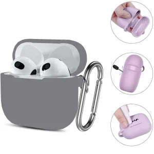 Чехол Silicon BeCover для Apple AirPods (3nd Gen) Gray (707180)