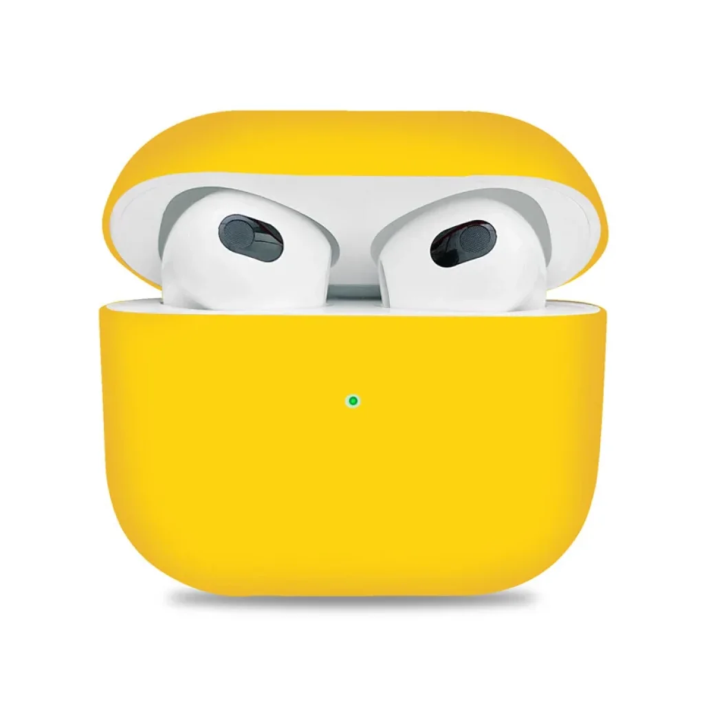 Чехол Silicon BeCover для Apple AirPods (3nd Gen) Yellow (707233)