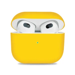 Цвет: Желтый - Чехол Silicon BeCover для Apple AirPods (3nd Gen) Yellow (707233)