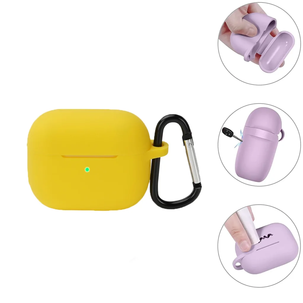 Чехол Silicon BeCover для Apple AirPods (3nd Gen) Yellow (707233)