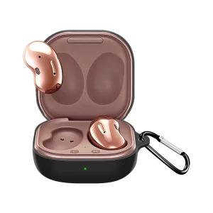 Колір: Чорний - Чохол Silicon BeCover для Samsung Galaxy Buds 2 / Buds Live / Buds Pro / Buds FE Black (705406)
