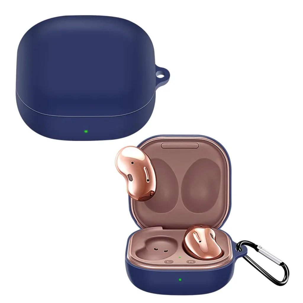Чохол Silicon BeCover для Samsung Galaxy Buds 2 / Buds Live / Buds Pro / Buds FE Deep Blue (705407)