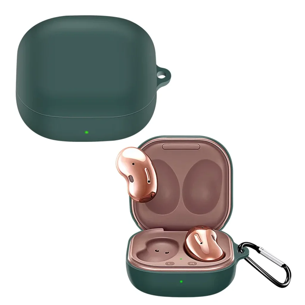 Чохол Silicon BeCover для Samsung Galaxy Buds 2 / Buds Live / Buds Pro / Buds FE Dark Green (705408)