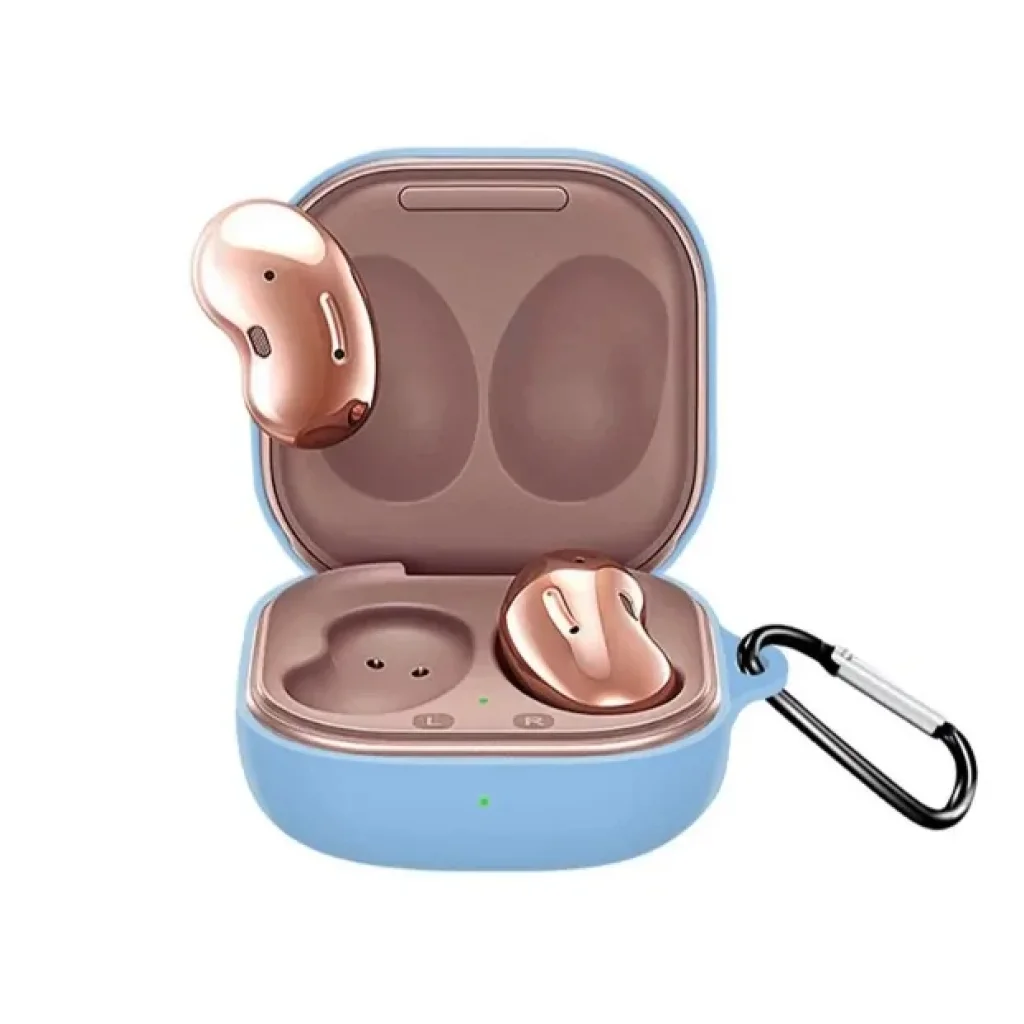 Чохол Silicon BeCover для Samsung Galaxy Buds 2/Buds 2 Pro/Buds Live/Buds Pro / Buds FE Light Blue (709588)