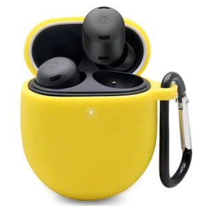 Цвет: Желтый - Чехол Silicon BeCover для Google Pixel Buds Pro Yellow (709581)