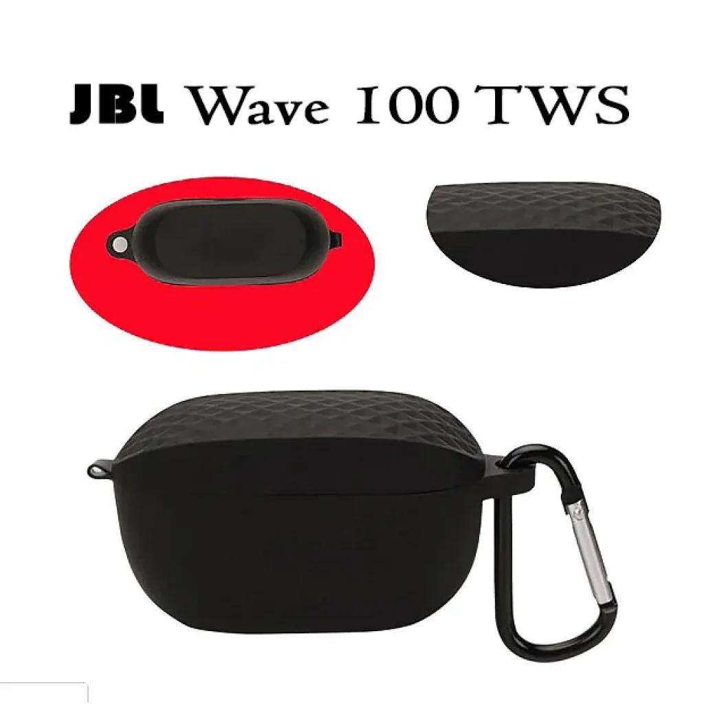 Чехол Silicon BeCover для JBL Wave 100 TWS Black (708606)