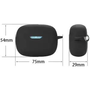Чехол Silicon BeCover для JBL Wave Beam TWS Black (710189)