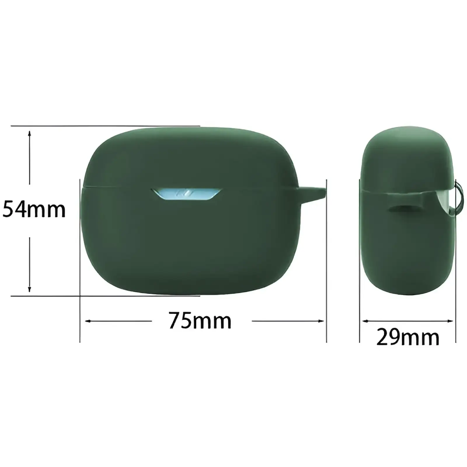 Чехол Silicon BeCover для JBL Wave Beam TWS Dark Green (710191)
