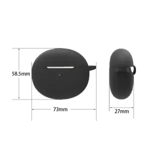 Чохол Silicon BeCover для OPPO Enco Air 1 / Air 2 Black (709568)
