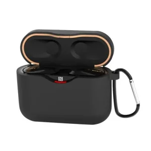 Цвет: Черный - Чехол Silicon BeCover для Sony WF-1000XM3 Black (705689)