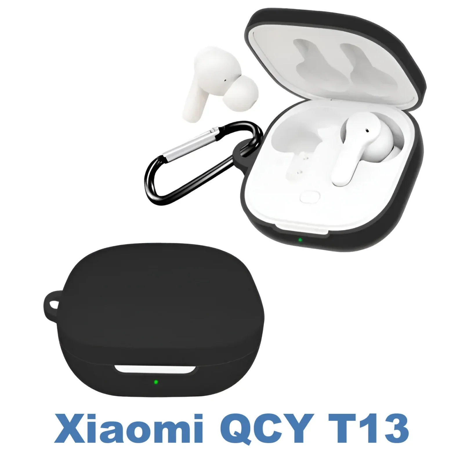 Чехол Silicon BeCover для Xiaomi QCY T13 Black (710174)