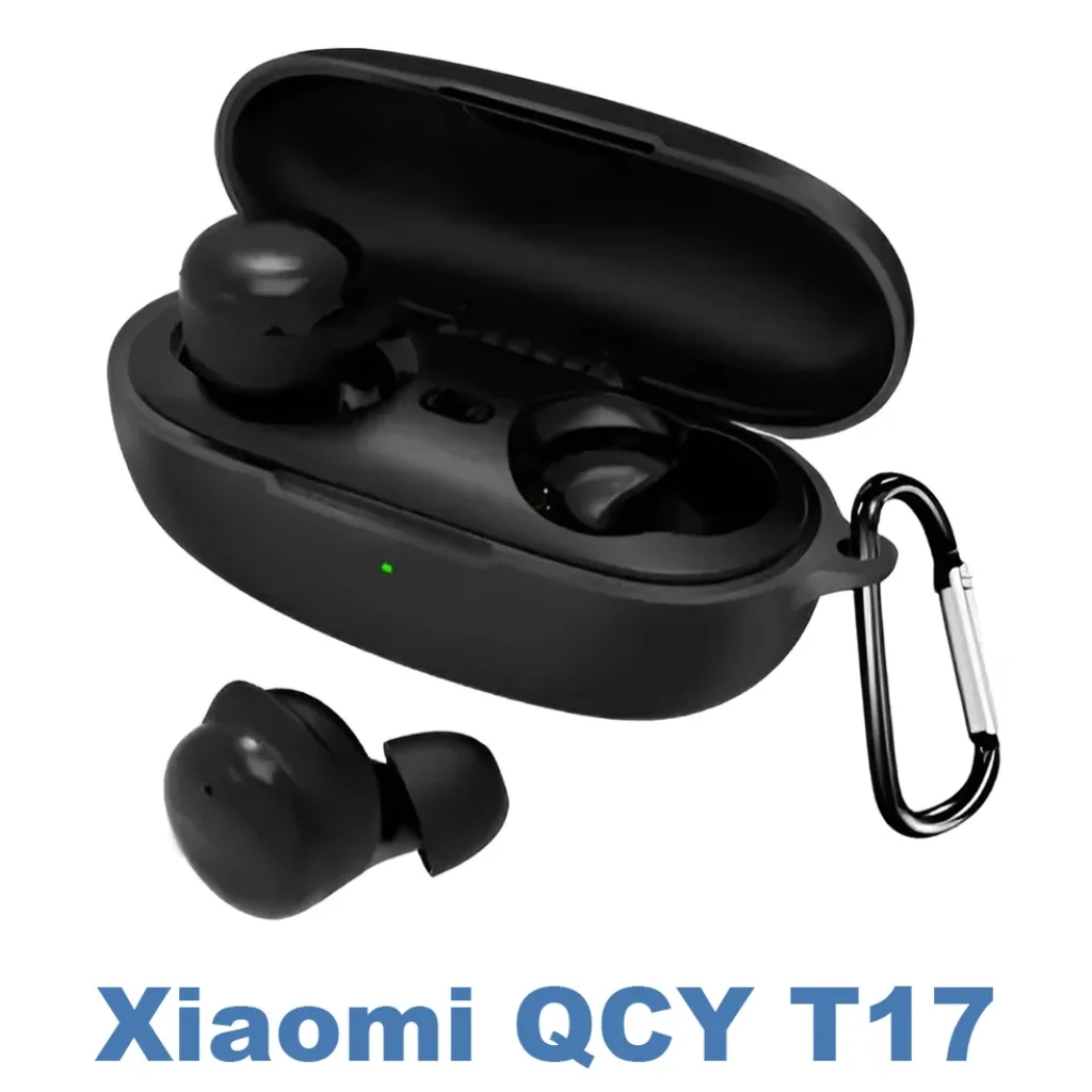 Чохол Silicon BeCover для Xiaomi QCY T17 Black (710175)