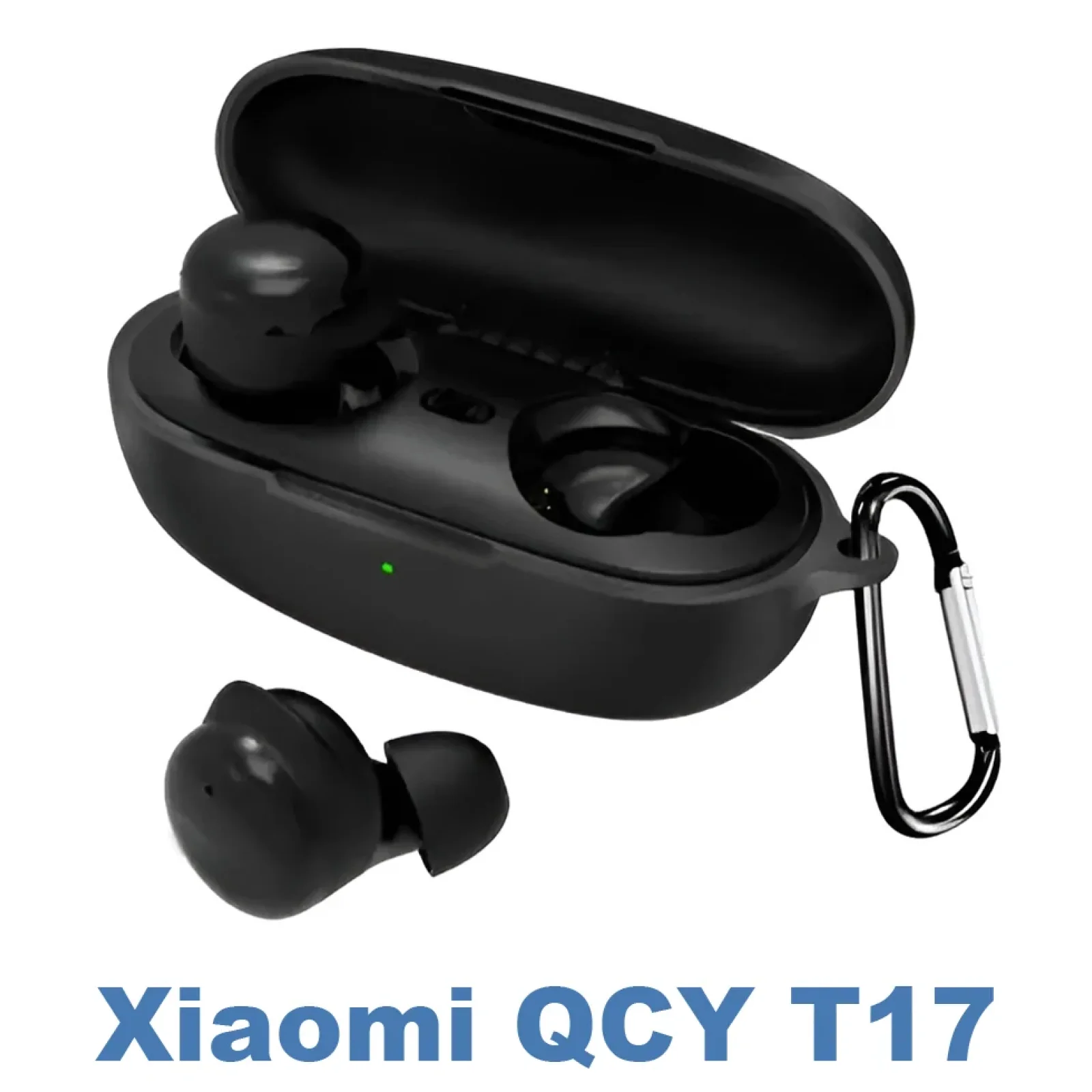 Чехол Silicon BeCover для Xiaomi QCY T17 Black (710175)
