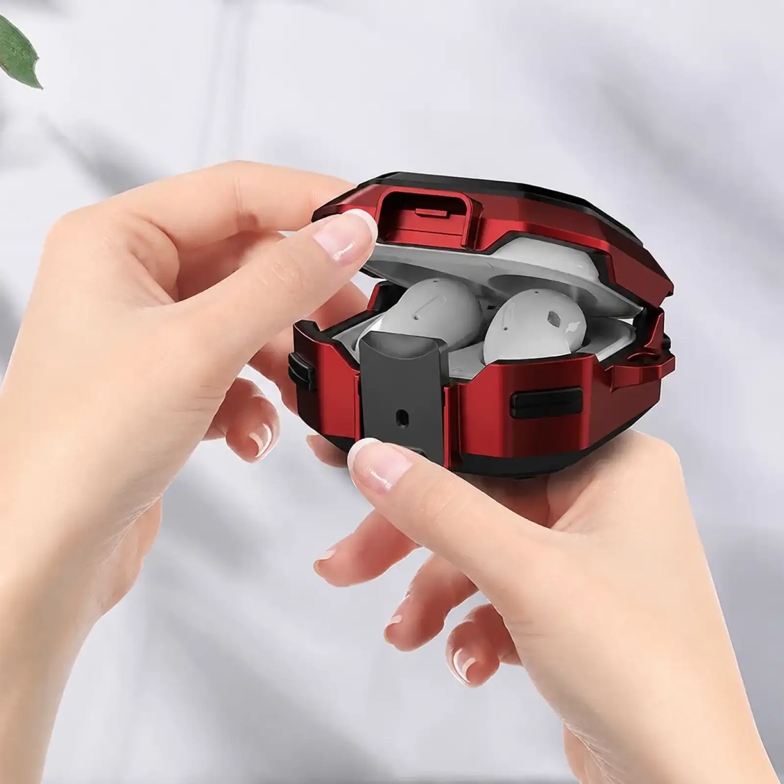 Чохол Protective TPU BeCover для Samsung Galaxy Buds 4 / 4 Pro Red (715891)