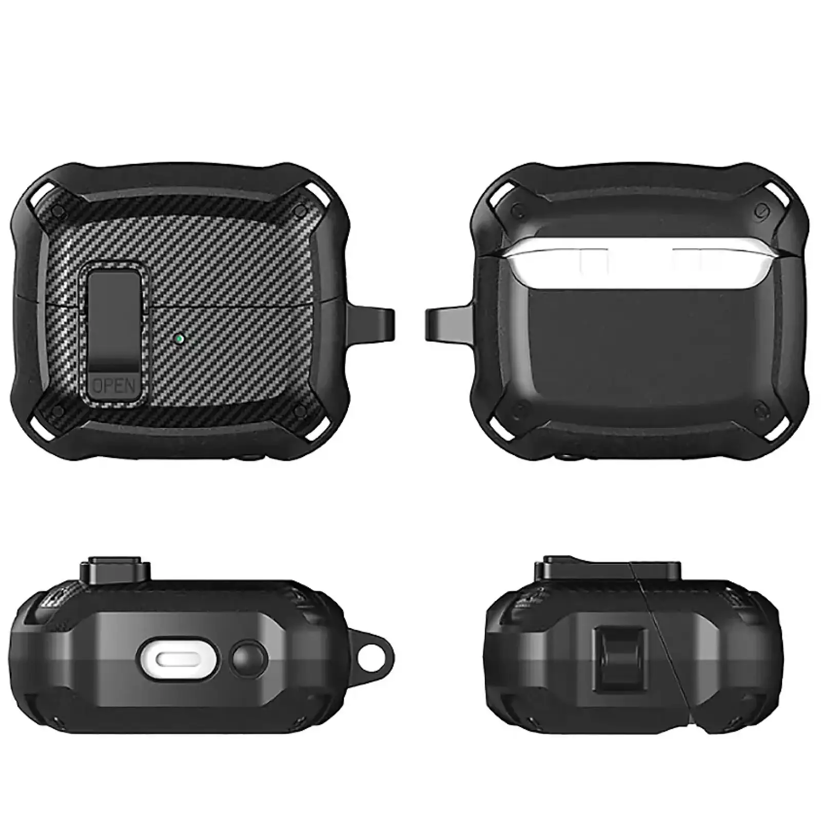 Чохол Protective TPU BeCover для Samsung Galaxy Buds 3 Black (711997)