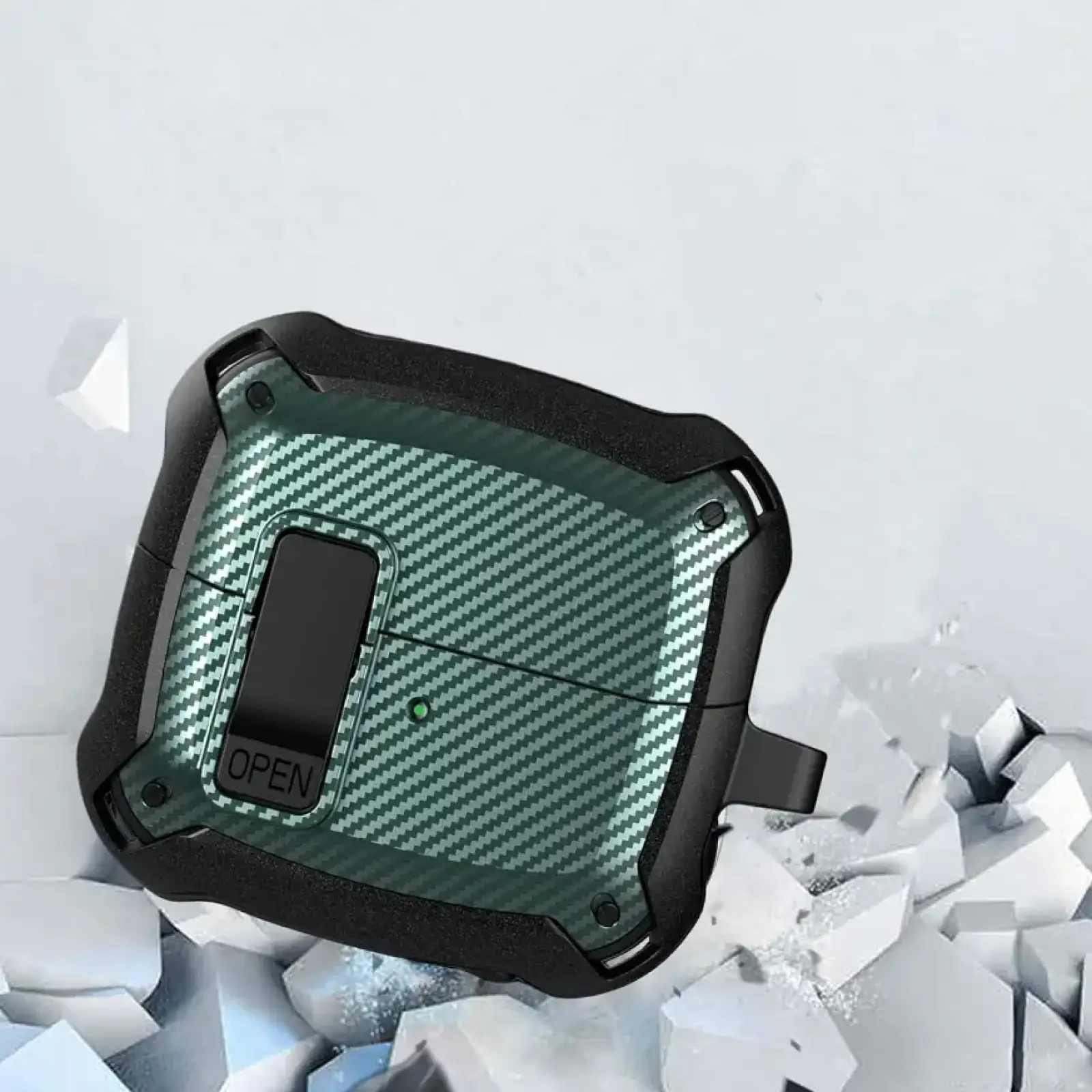 Чохол Protective TPU BeCover для Samsung Galaxy Buds 3 Dark Green (711999)