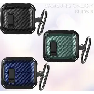Чохол Protective TPU BeCover для Samsung Galaxy Buds 3 Dark Green (711999)