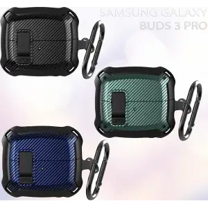 Чохол Protective TPU BeCover для Samsung Galaxy Buds 3 Pro Dark Green (712010)