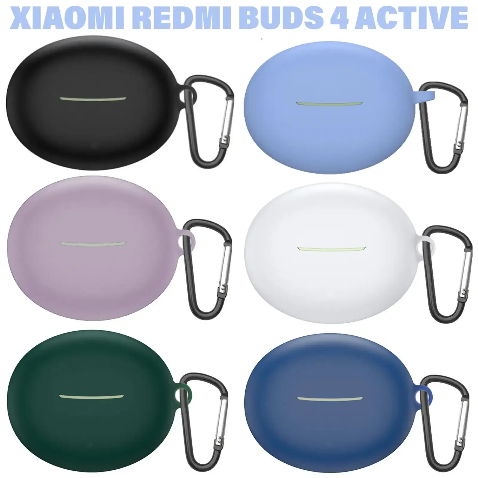 Чохол Silicon BeCover для Xiaomi Redmi Buds 4 Active Deep Blue (710943)