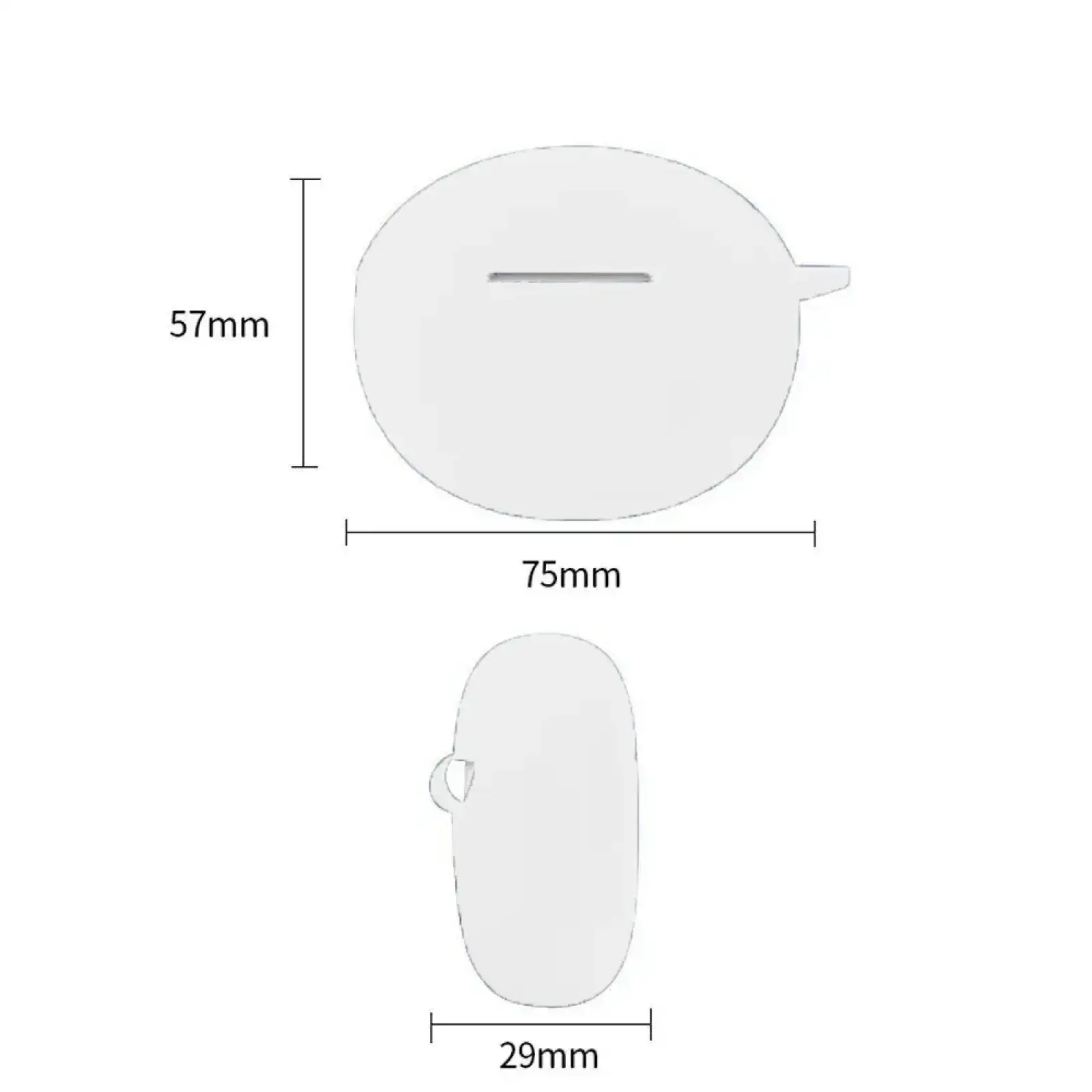 Чохол Silicon BeCover для Xiaomi Redmi Buds 4 Active White (710946)